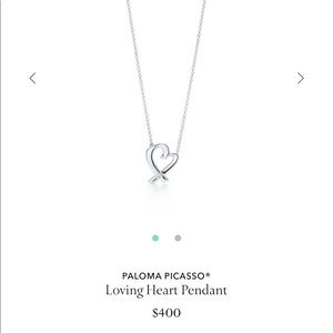 Tiffany & Co Paloma Picasso Loving Heart Pendant